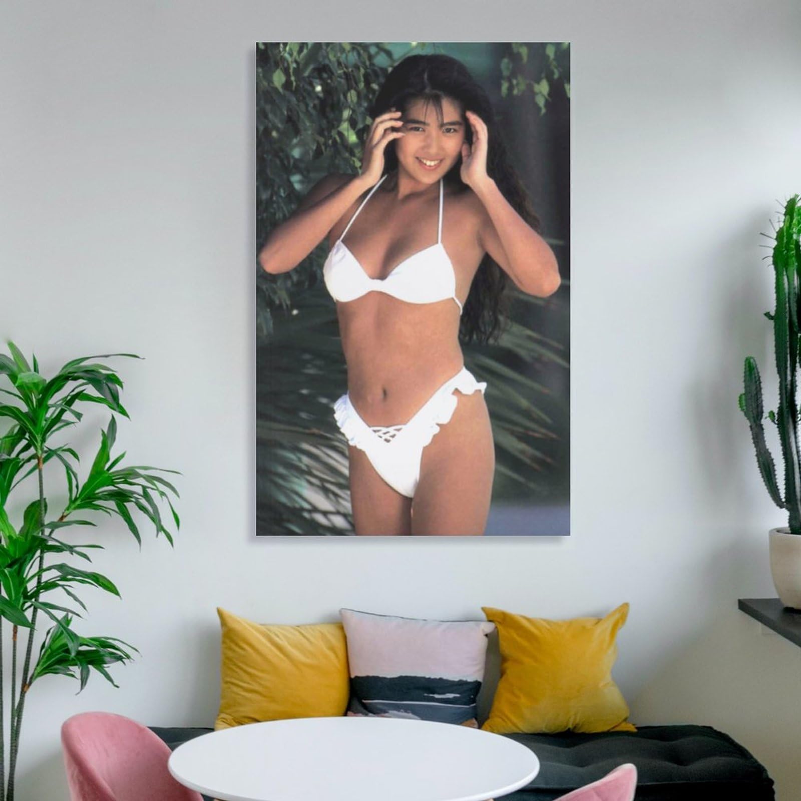 Amazon.co.jp: 飯島直子水着セクシー写真アートパネルポスター 印刷