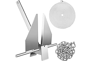 VEVOR Boat Anchor Kit for 24' Pontoon Boats: Your Coastal Companion for Secure Mooring