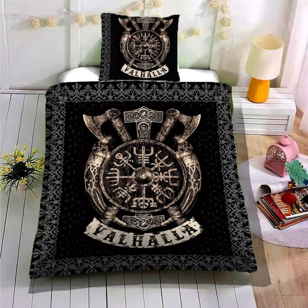Housse de couette Viking Mythos 135x200 pour une chambre de style scandinave