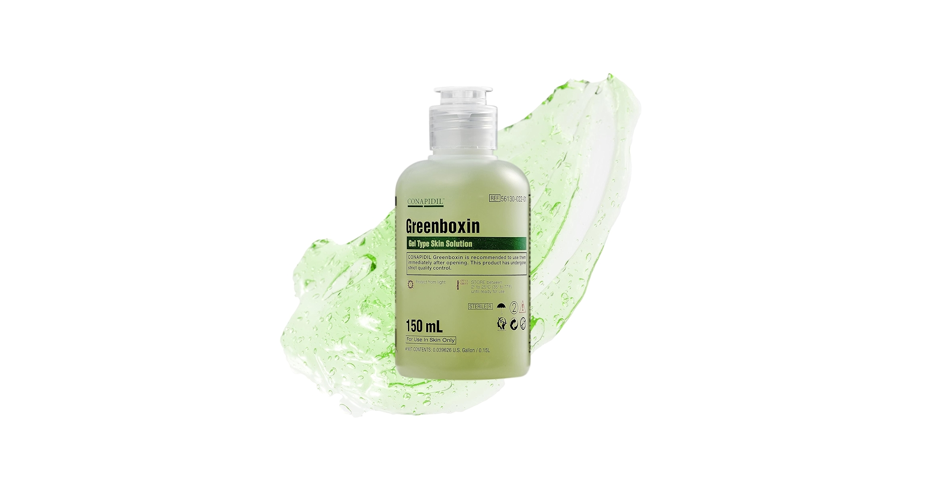 CONAPIDIL♥️Greenboxin（グリーンボクシン）150ml Amazon.com: CONAPIDIL Greenboxin - Rapid Skin Soothing, Heat