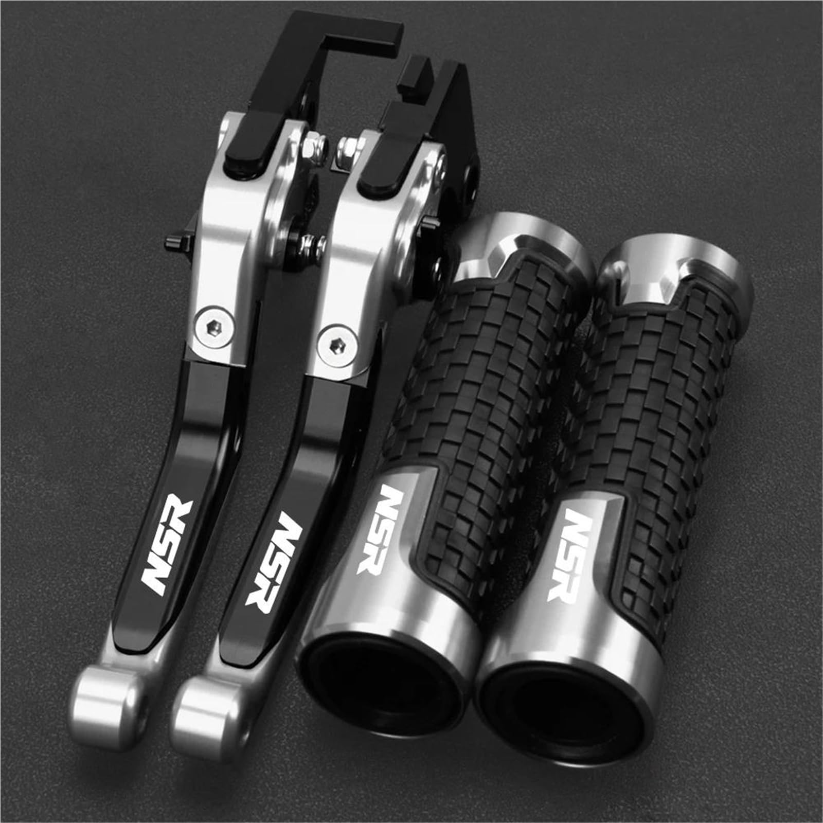 Tgvselpj Black3 Motorcycle Part 7/8" 22Mm Motorcycle Parts Adjustable Pivot Brake Clutch Levers Control Handles For H-Onda Nsr250 /Mc18/Mc21/Mc22/Mc19 Cbr250 1988-1994(Black3)