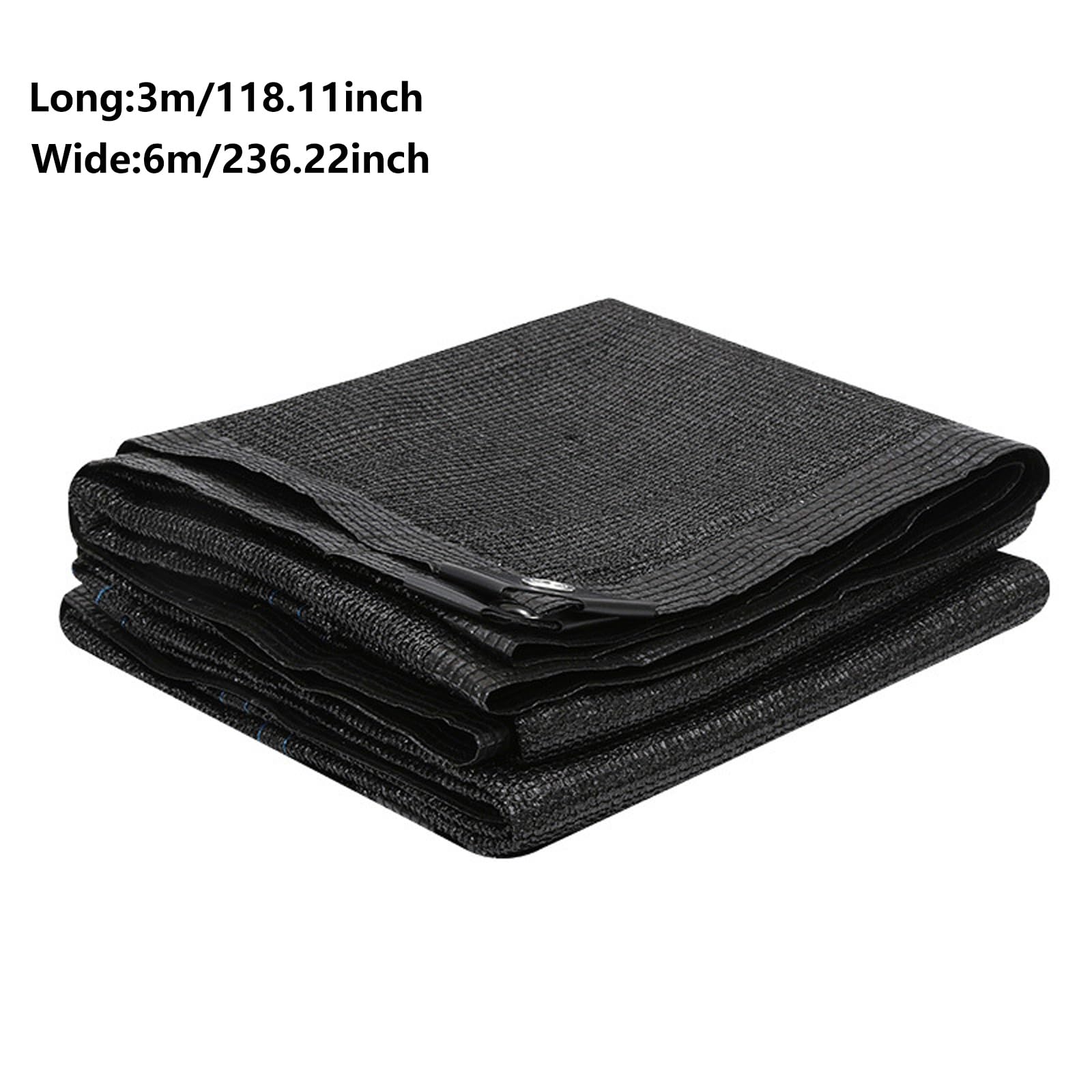 Montesy Black Shade Cloth Greenhouse Covers With Reinforced Grommets For Yard Patios Plant Protections