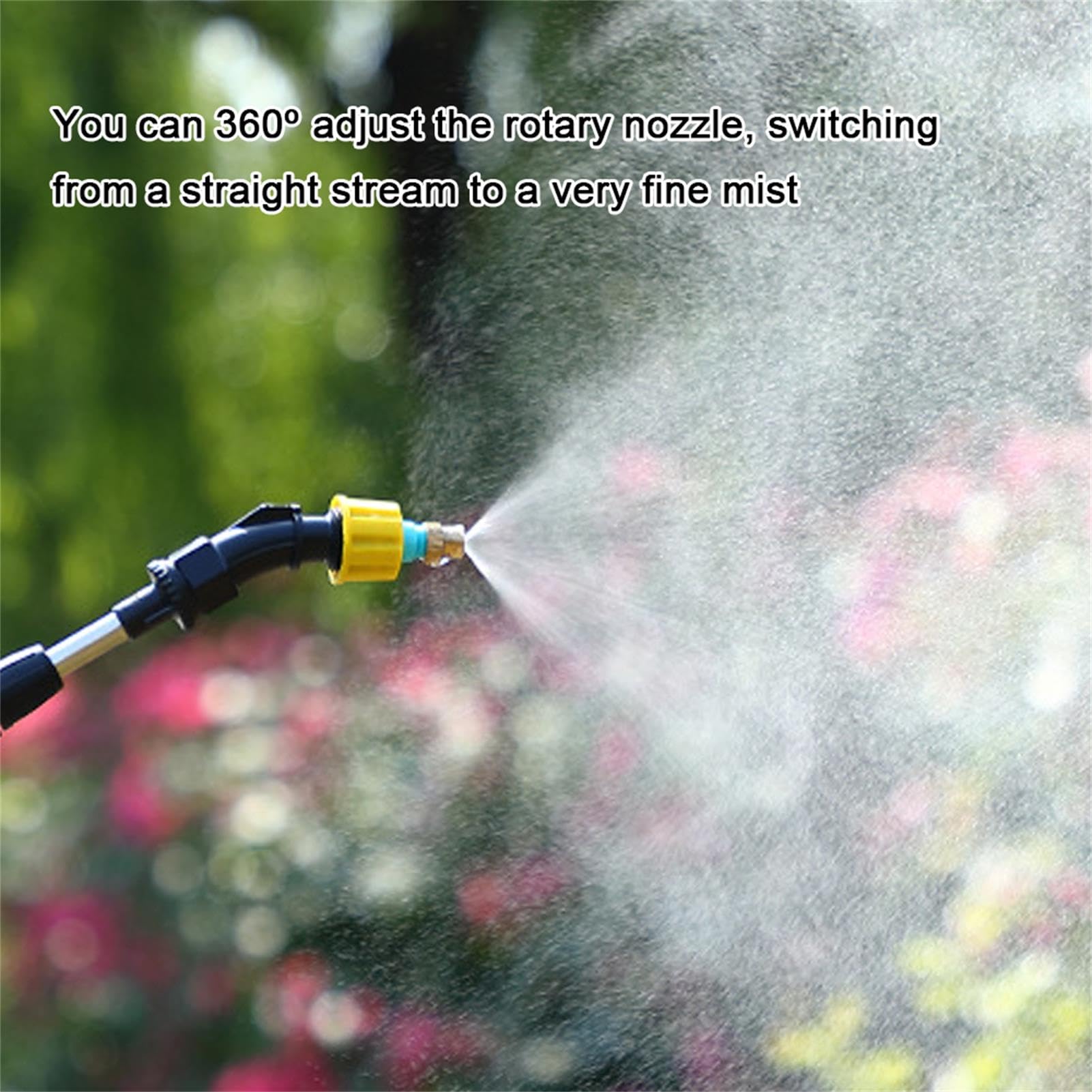 Wakects Spruzzatore Elettrico a Zaino Portatile, Annaffiatoio per Piante Giardino, Lavaggio Auto e Pulizia Domestica, Blu