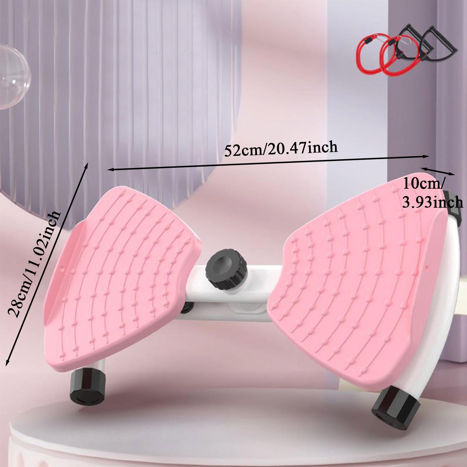 Entrenador de Torsión de Cintura Equipo de Ejercicio Abdominal con Bandas | Tabla Torsión Abdominal Ejercicio para Entrenamiento en Casa Gimnasio Apartamento Fitness Adultos