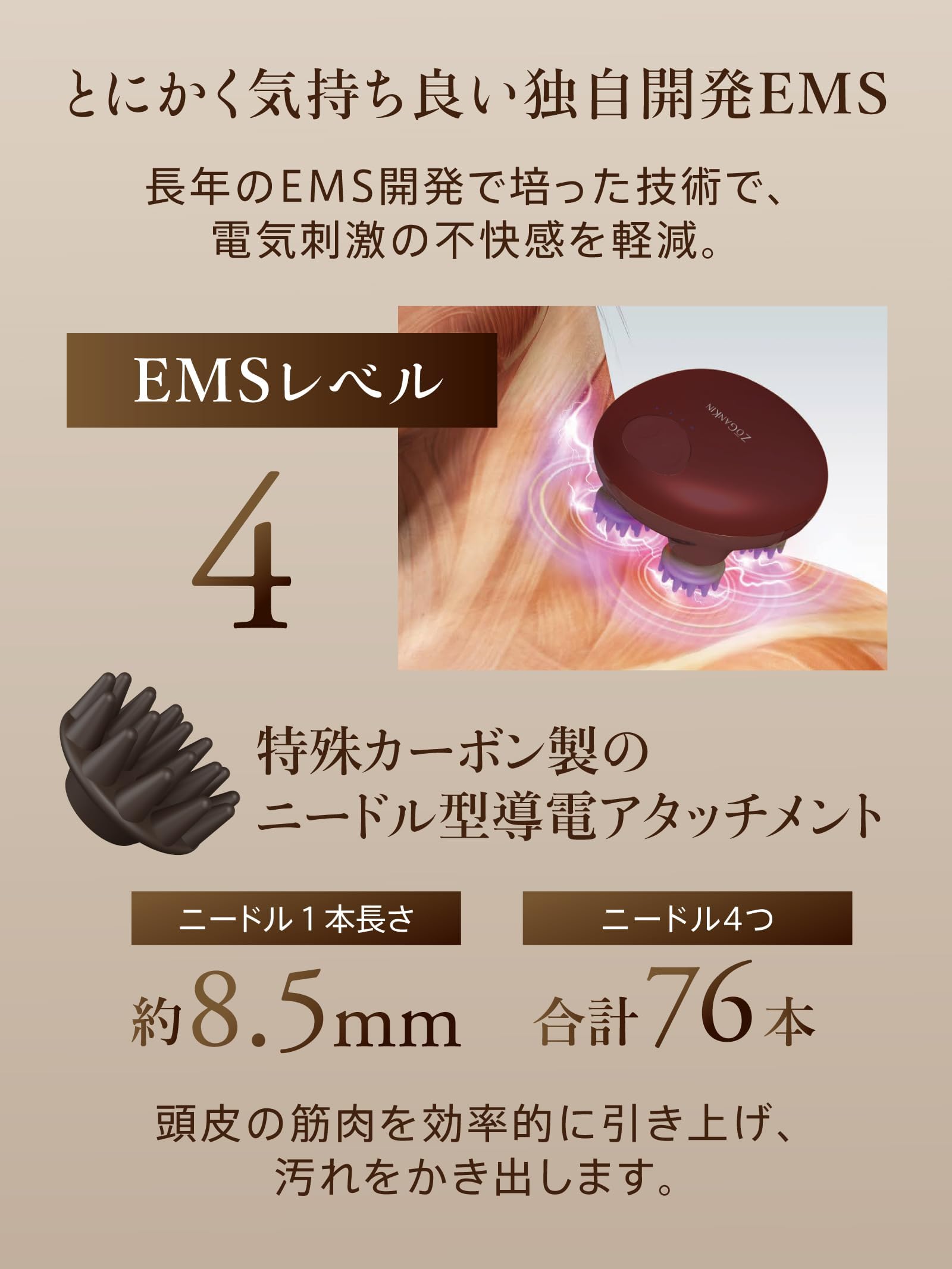 Amazon | 【限定色 3/31終了】ZOGANKIN(ゾーガンキン) スカルプ