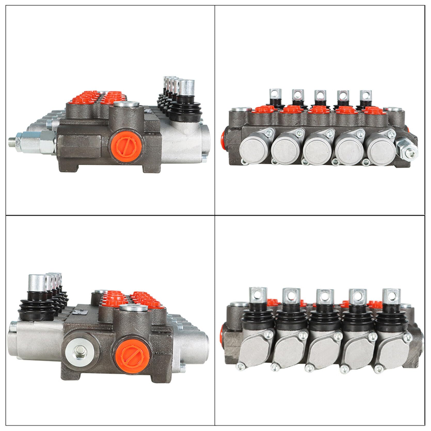 Monoblockventil 5-Spulen-Einstellventil für Traktorlader 13 gpm 3600 psi