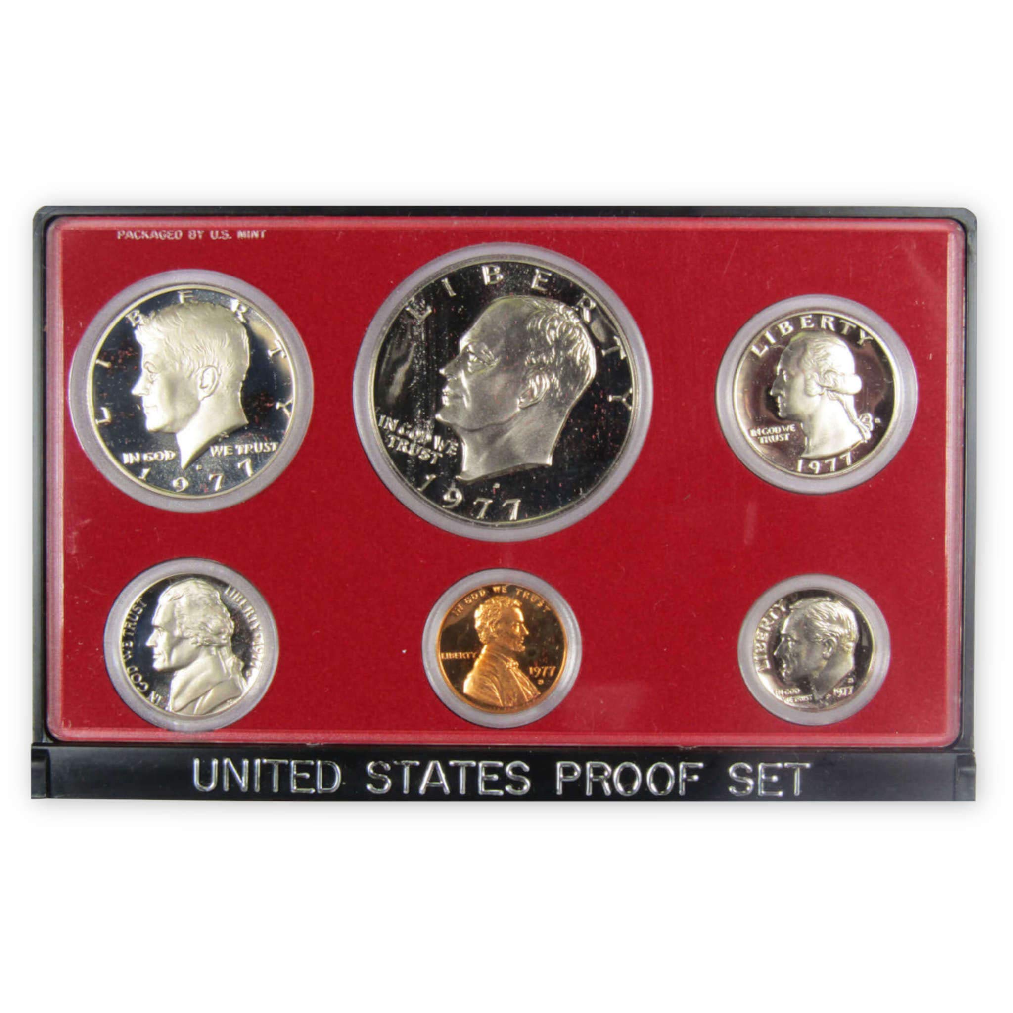 1977 Clad Proof Set U.S. Mint Original Government Packaging OGP at