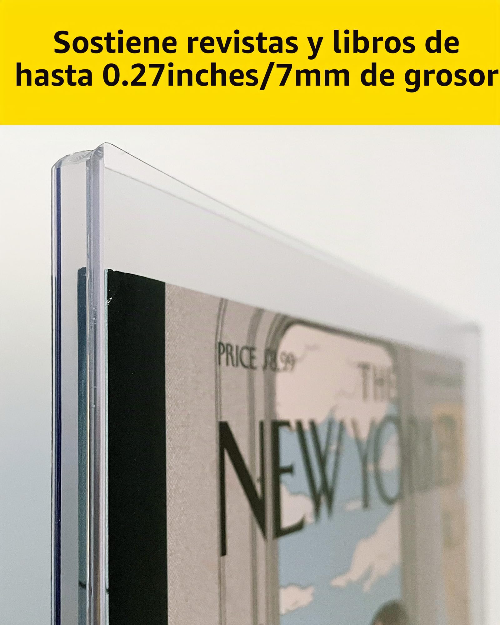 Magazine Toploaders - Fundas de plástico de 7 mm de grosor, 9 x 11.5 pulgadas, protectores de revistas para coleccionistas, paquete de 10 (HMTL90115-10)