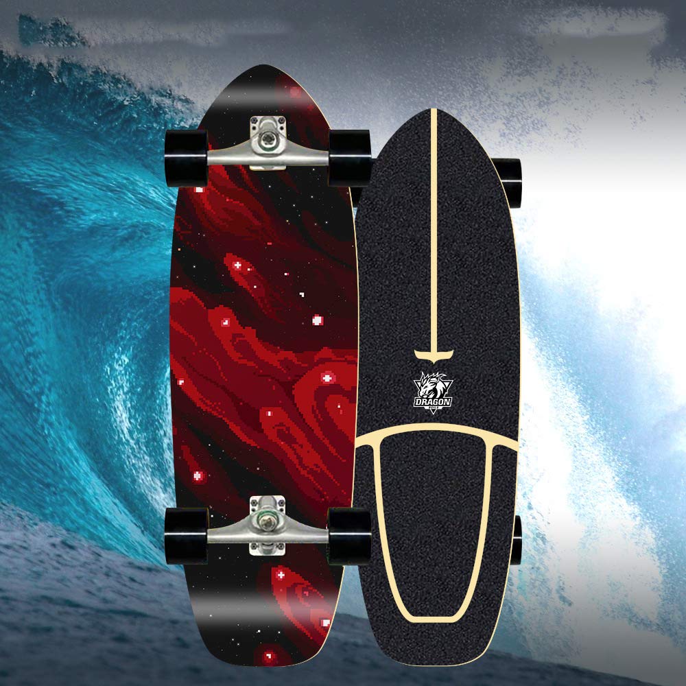 Carving Skateboard Surfskate Carver Pumpping, ABEC-11 Lagers, 78×24Cm Maple Compleet Board, Flexibeler Spring Structure Bridge, Voor Tieners En Volwassenen (Geschiktere Ervaren Pro)