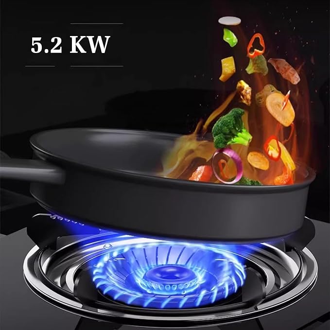 Estufa de Gas 1 Quemador 5.2KW con Vidrio Templado y Protección miniatura 6