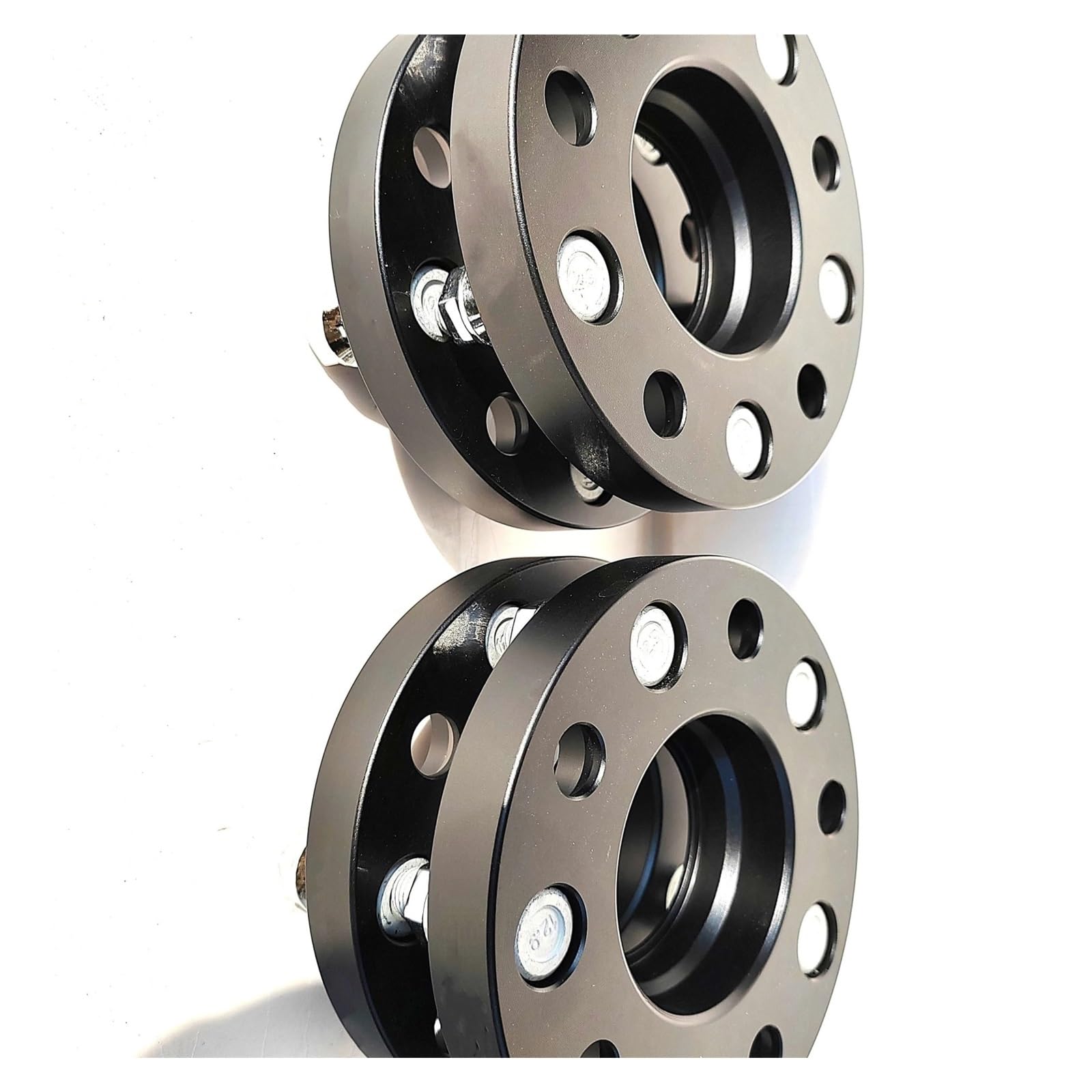 Distanziali Ruote Adattatore Accoppiamento Ruote Alluminio 5 * 120|72.6|Per Land Per Rover Per Discovery Per Range Per Rover Per Sport Per LR4 Per LR3(20mm Black)