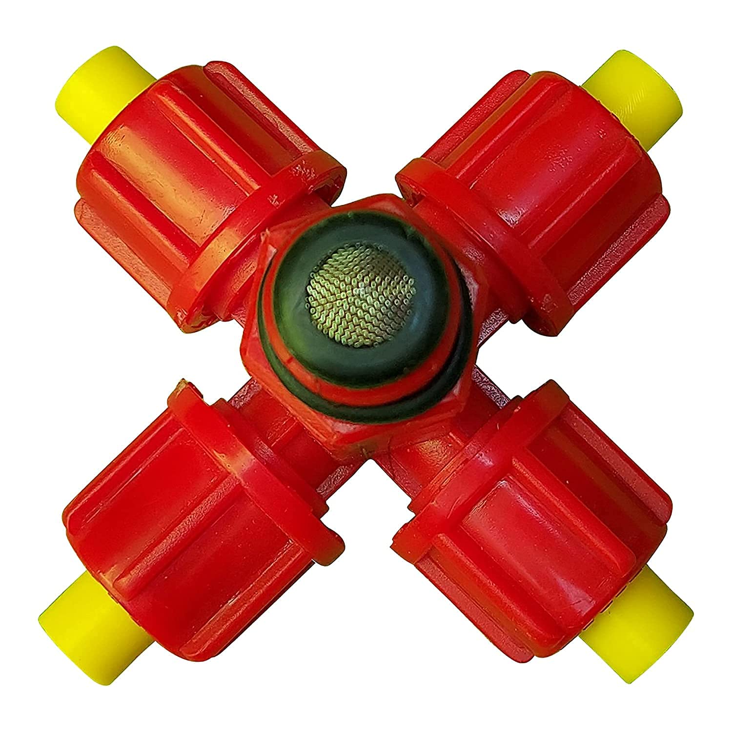 Poultry Farm Garden Climate Temperature Coolling Controller Humidifier Four Way Fogger Multi Color (Pack of 1)