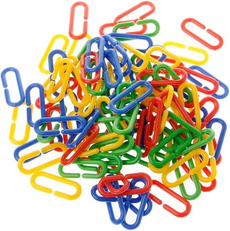 Amazon Co Jp Simplelife 100pcsプラスチックオウムおもちゃcクリップのフックチェーンレインボーcリンクdiyラット鳥の おもちゃ ペット用品 Amazon Co Jp Simplelife 100pcsプラスチックオウムおもちゃcクリップのフックチェーンレインボーcリンクdiyラット鳥の おもちゃ ペット用品