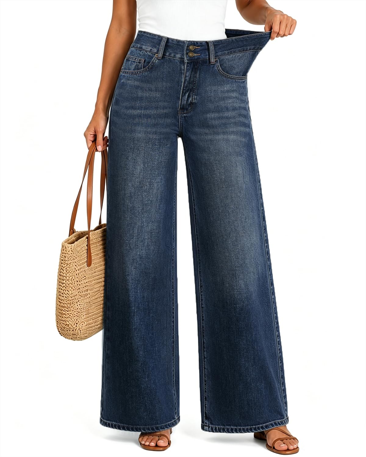 Women's Baggy High Waist Jeans
