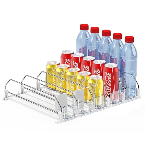 AMLLLC Drink Organizer for Fridge Storage 25 Cans