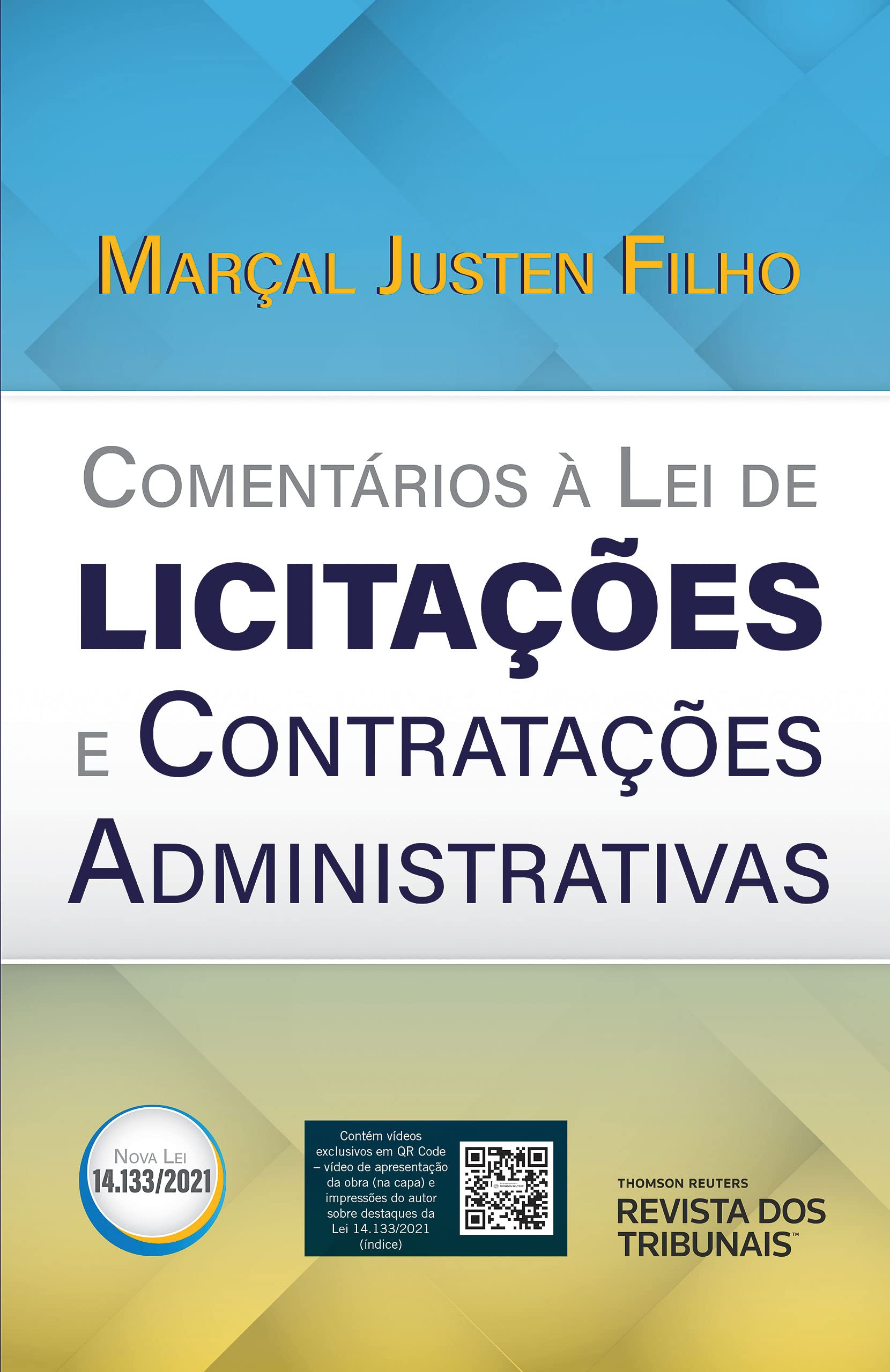 Capa de Comentários à lei de licitações e contratações administrativas