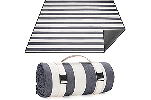 Waterproof Grey Picnic Blanket for Outdoor Adventures