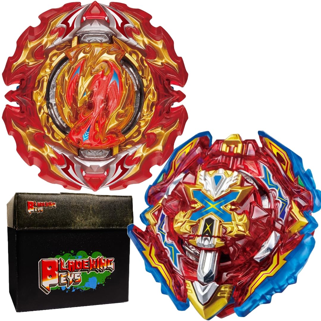 B191-02 Prominence Phoenix Tapered Metal Un10 +B200 Xiphoid' Xcali' Xanthus Sword-1 + Toy Storage Box