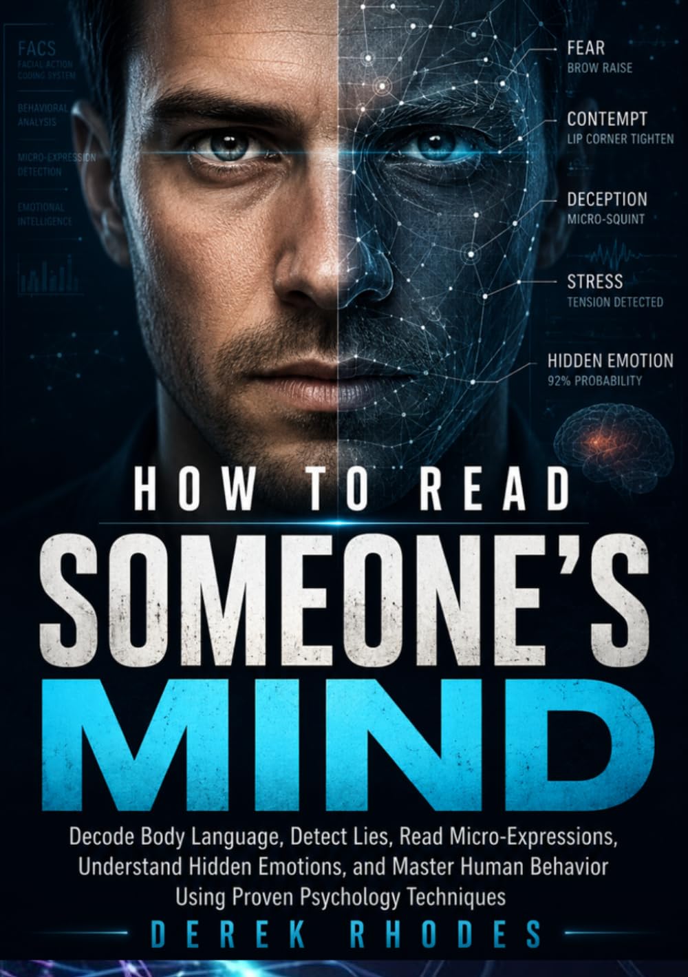 HOW TO READ SOMEONE'S MIND: Decode Body Language, Detect Lies, Read Micro-Expressions, Understand Hidden Emotions, and Master the Psychology of Human Behavior