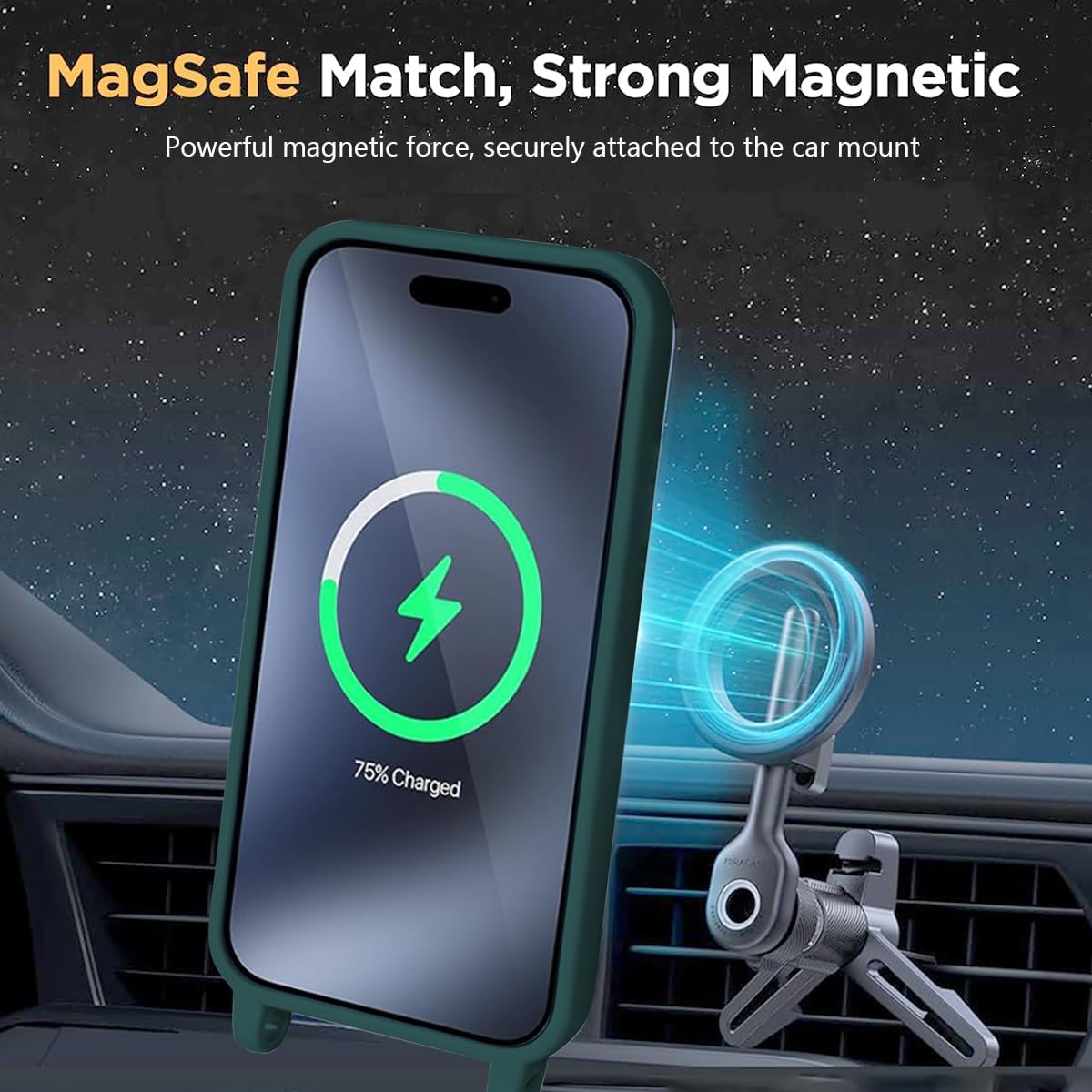 الحصري - حافظة مغناطيسية طويلة تمر بالجسم متوافقة مع سامسونج ج... - view 5