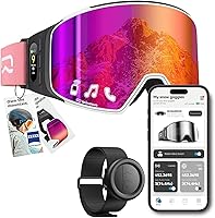 Vista 14 de Multifunctional Smart Bluetooth Ski Goggles with Walkie-Talkie, Anti-Fog Zeiss Lens, Music & Call Function