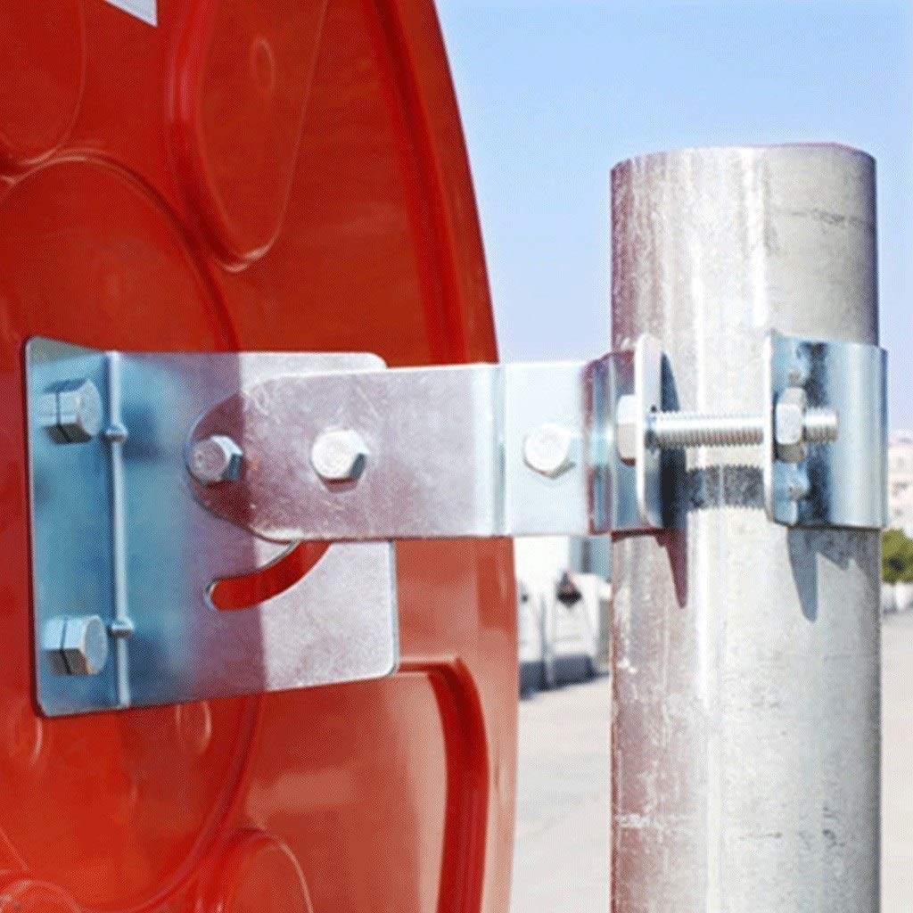Specchio convesso di sicurezza stradale, obiettivo grandangolare per il traffico esterno, specchio di traffico convesso infrangibile, diametro di sicurezza stradale e negozio con supporto fixati