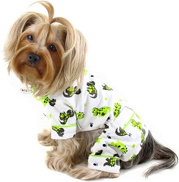 KLIPPO Playful Dinosaur Flannel Pamajas/Bodysuit/Overall - Medium