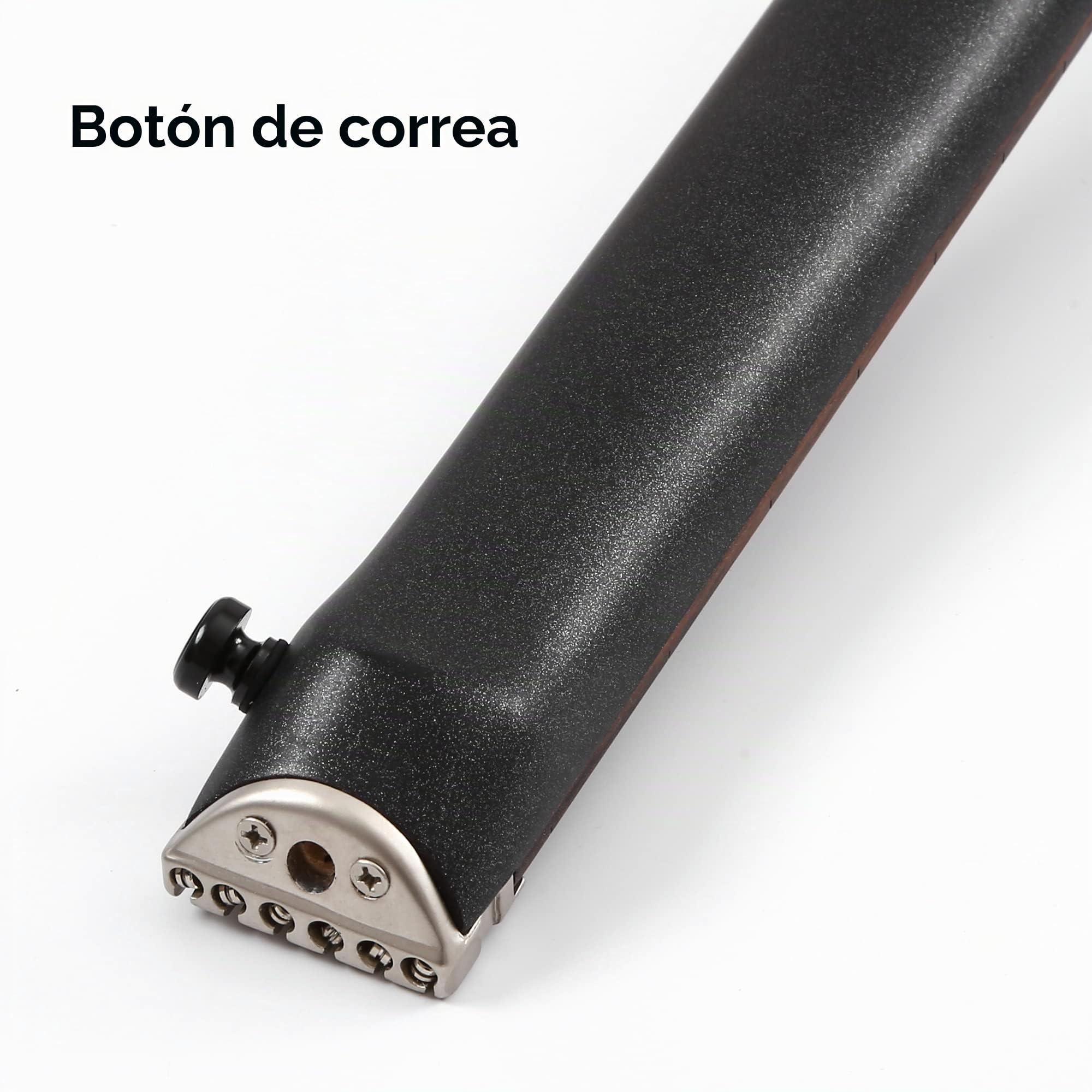 Batking Brand Traveler Guitarra principiantes, guitarra sin cabeza, kit de guitarra eléctrica para adultos con tamaño onvenience para viajes, incluye bolsa de concierto en color negro