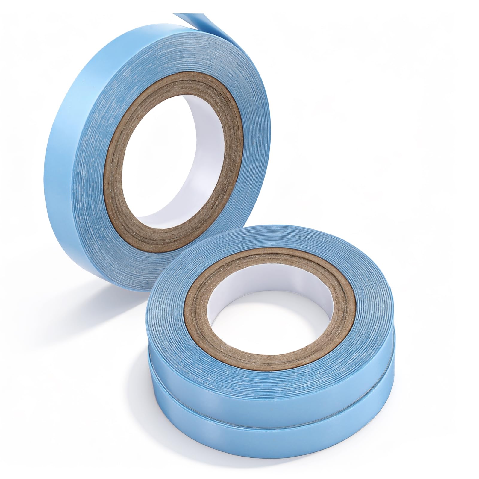 Tucnoeu 3 Rolls Hair Extension Tape, Replacement Tape Hairs Extensions, Double Side Adhesive Tapes for Hair Extensions, Essential Hairs Extension Accessories