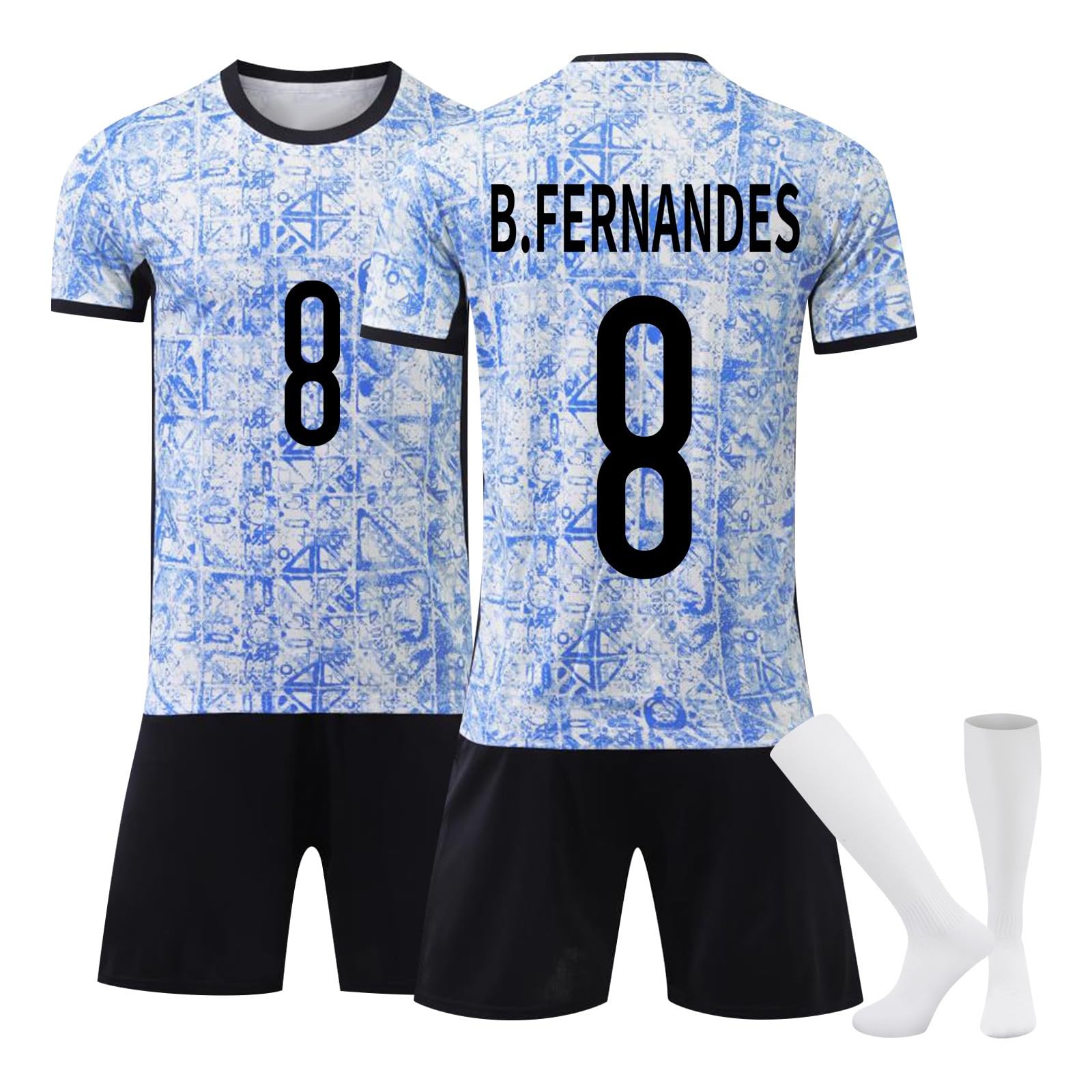 GenericPortugal Football Kit for Kids,Portugal Football Shirt,Football Gifts for Boys,Al Nasser New 23/24 Kit,Football Kit for Kids2023/24 Al NASSR Fc Jerseys Football Kit,S