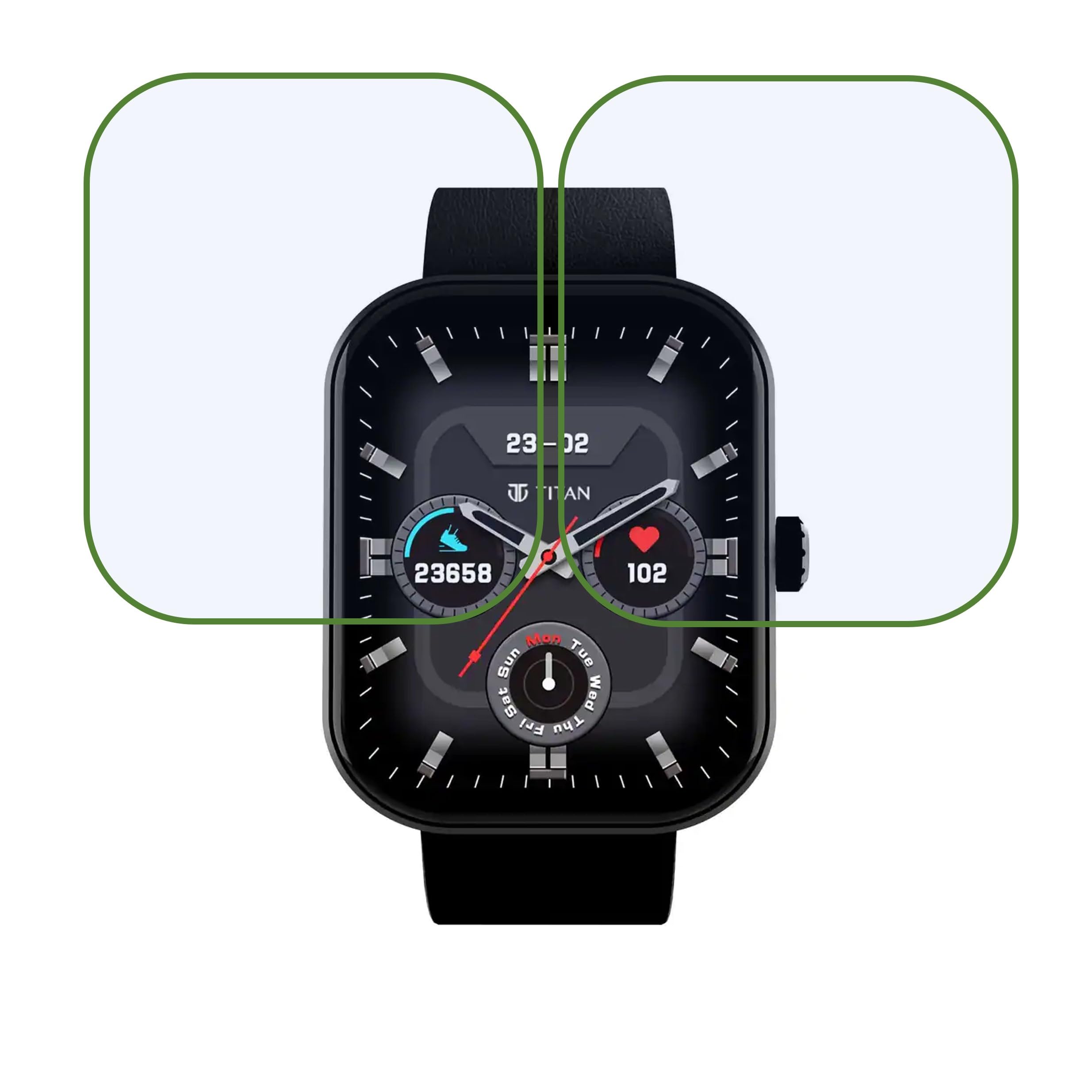 DVTECH® Titan Mirage Compatible Smartwatch Best Fit Compatible Flexible screen protector (Pack of 02) (B0CL9W7VPN) Amazon Price History, Amazon Price Tracker