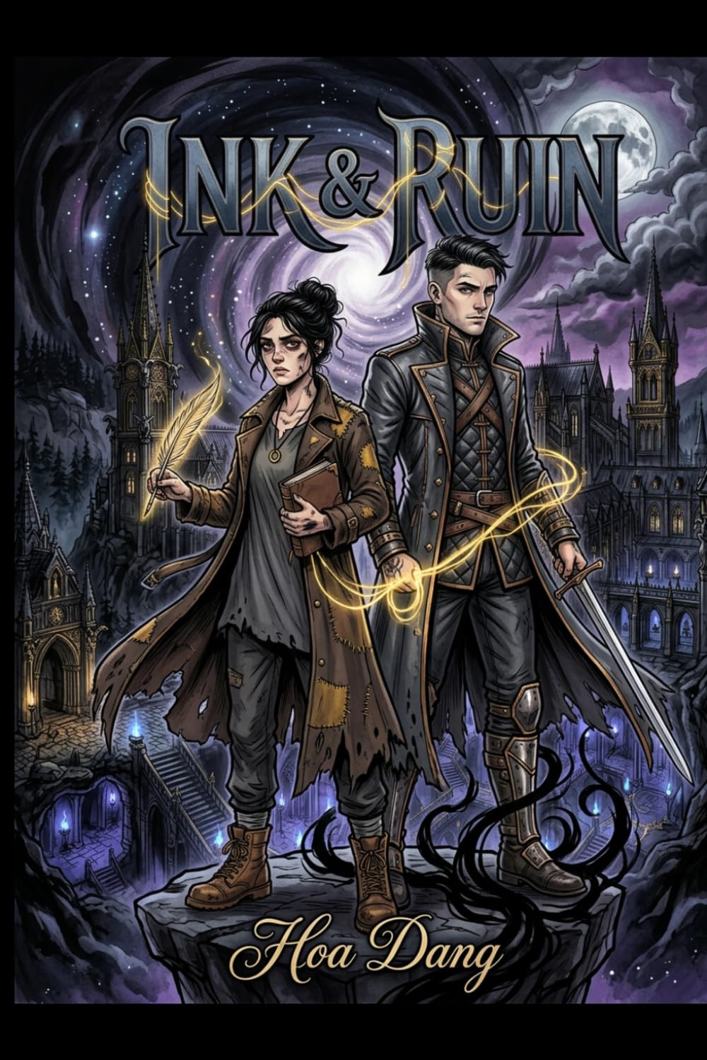Ink & Ruin - Comic Edition: A Dark Academia Graphic Novel (The Nine Provinces Chronicles)