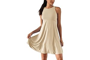 Bhldn Sleeveless Summer Flare Tank Mini Skater Casual Dress