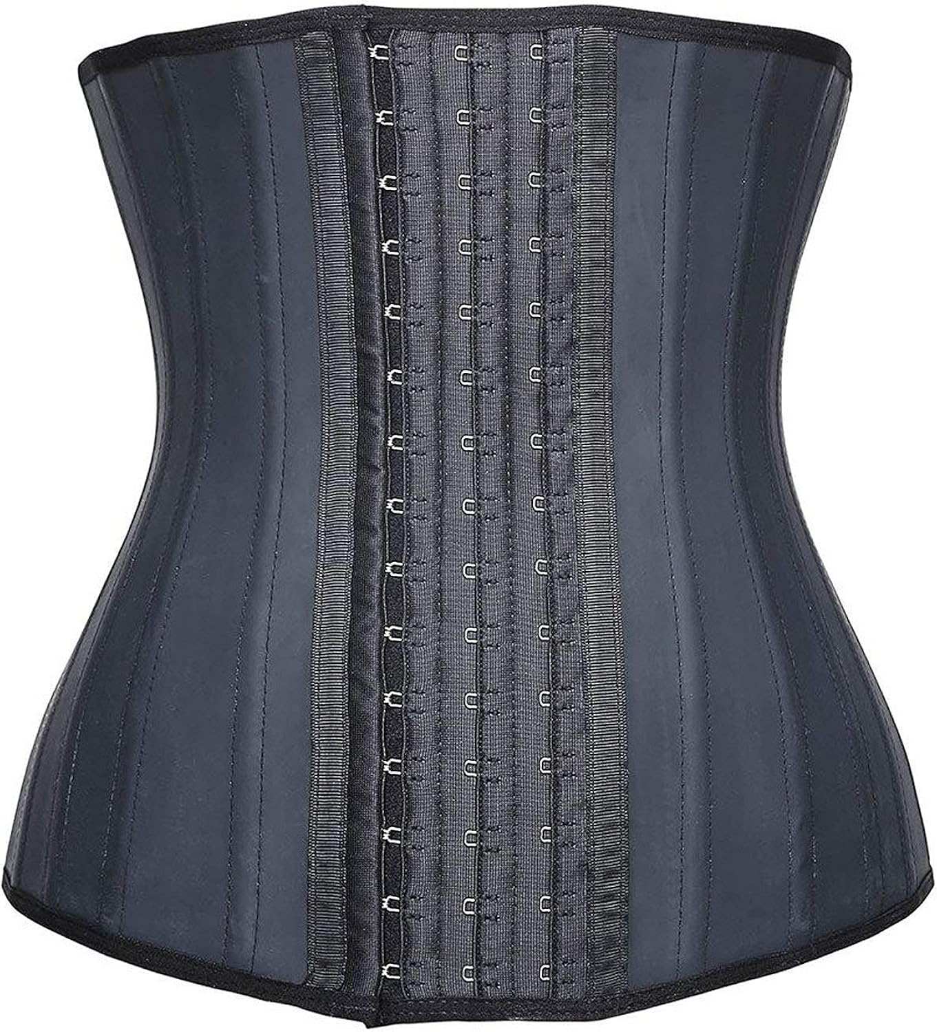 SHAPERX Women 25 Steel Boned Latex Waist Trainer Corset Waist Cincher