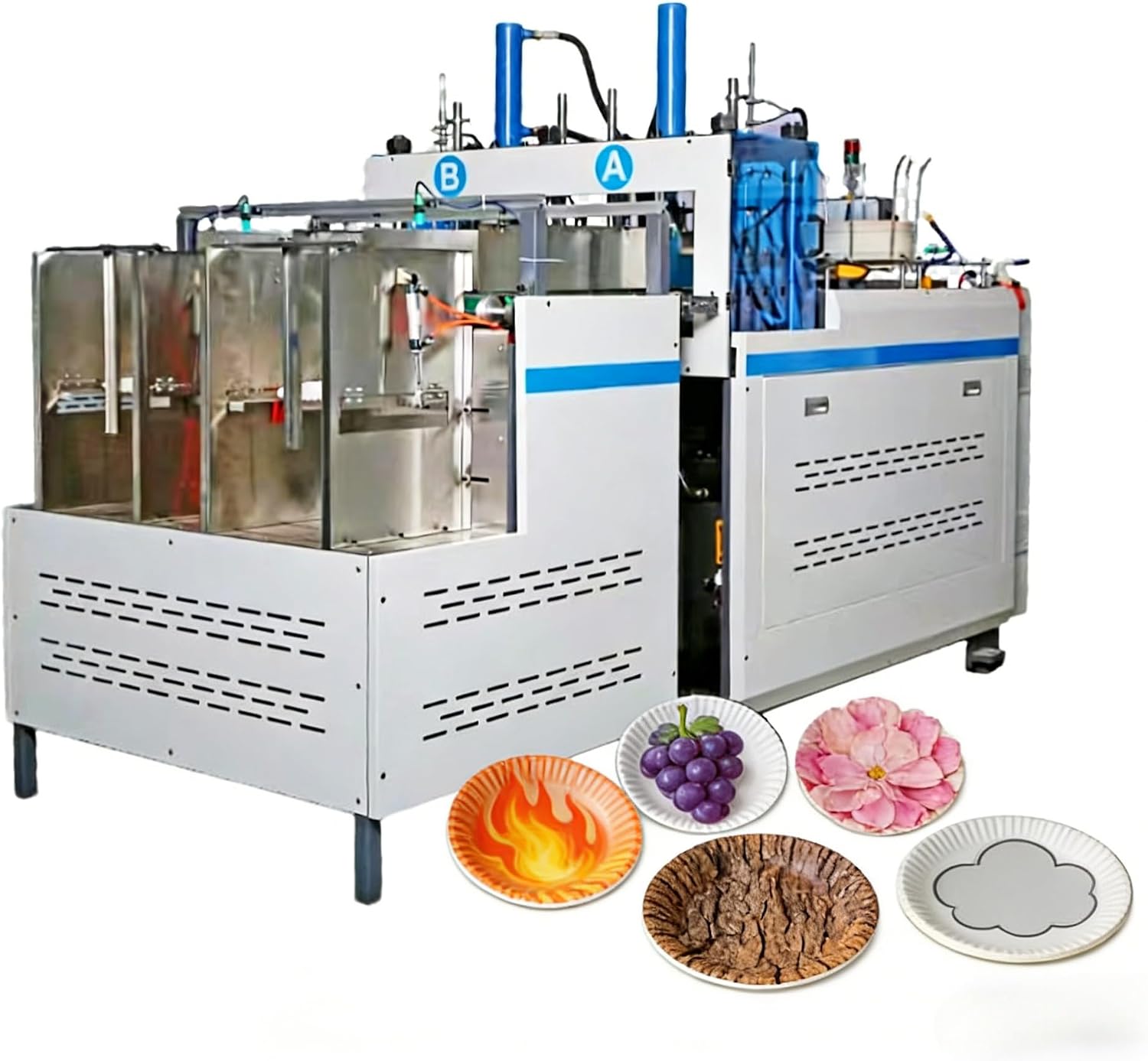 Amazon.com: Industrial Paper Plate Manufacturing Machine for Disposable ...