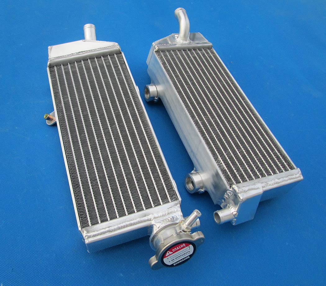 GPI RACING Radiatore in alluminio sinistro+destro compatibile con K T-M 250/450/505 SX-F/SXF 2008 2009 2010 2011