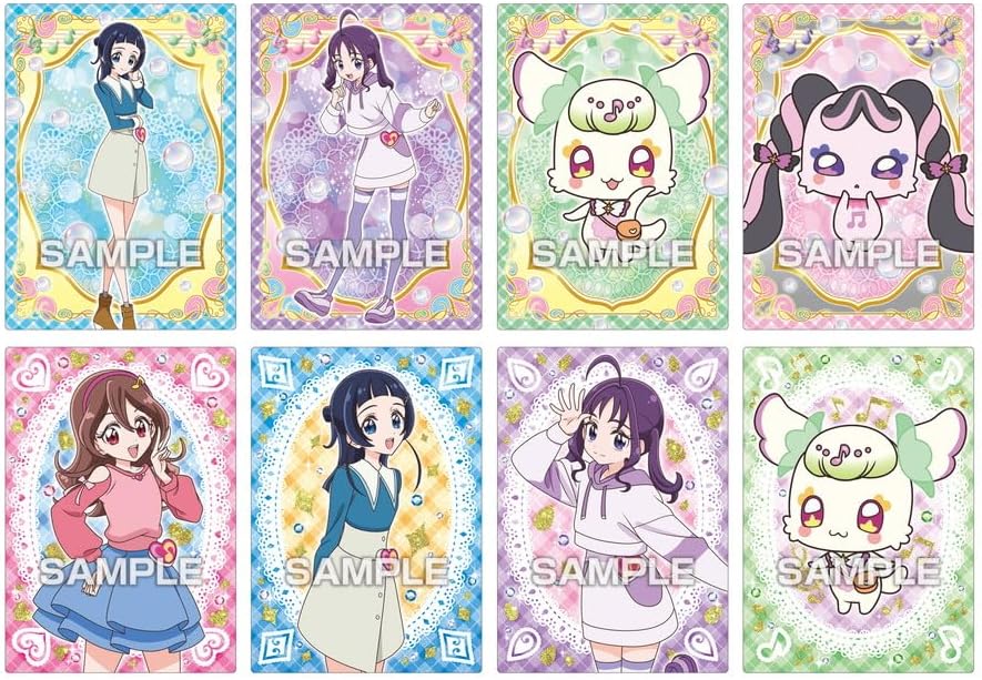 エンスカイ(ENSKY) Kimi and Precurre Idols - Trade Collection with Glitter - Box of 20 Units