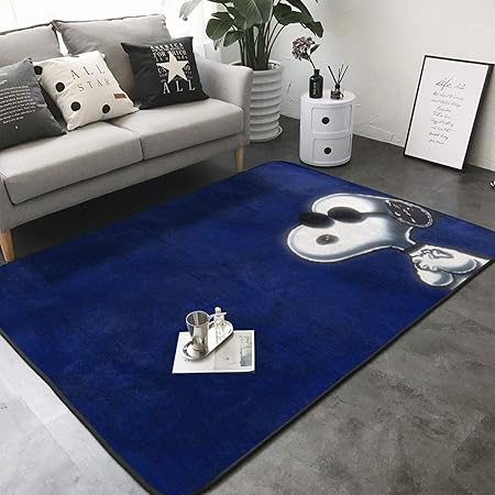 Amazon スヌーピー ラグマット ラグカーペット ジョイントマット カーペット ラグ ズレないマット チェアマット ズレない 防音 ペット用 パンチカーペット 床保護マット 防ダニ 抗菌 防臭 洗える ふわふわ肌触り 人気 犬猫 子供 ペット 高齢者の滑り止め対策 吸着 床保護