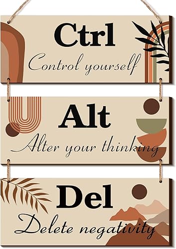 Lewtemi DecoraciĂłn de pared bohemia para oficina, arte de pared enmarcado, decoraciĂłn de pared bohemia, letreros motivacionales para colgar en la Lewtemi DecoraciĂłn de pared bohemia para oficina, arte de pared enmarcado, decoraciĂłn de pared bohemia, letreros motivacionales para colgar en la