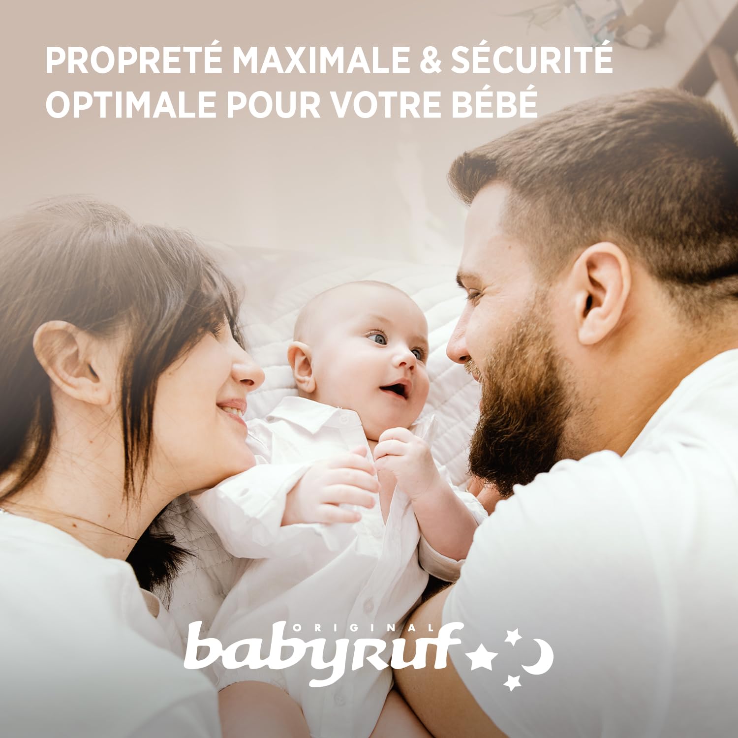 Olympia Stérilisateur de Bibérons à Vapeur Électrique Blanc, Beige
