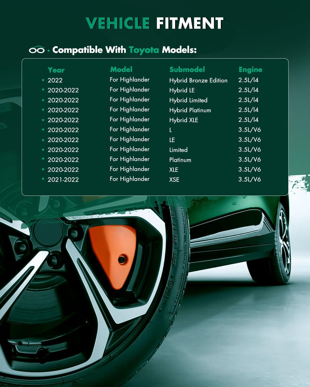 SCITOO Front Right Passenger Side CV Axle Shaft Assembly Fit for Toyota for Highlander 2.5L,3.5L 434100E360,NCV69226