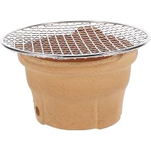 Japanese Style Charcoal Konro Grill Portable Mini BBQ Grill for Indoor and Outdoor Use