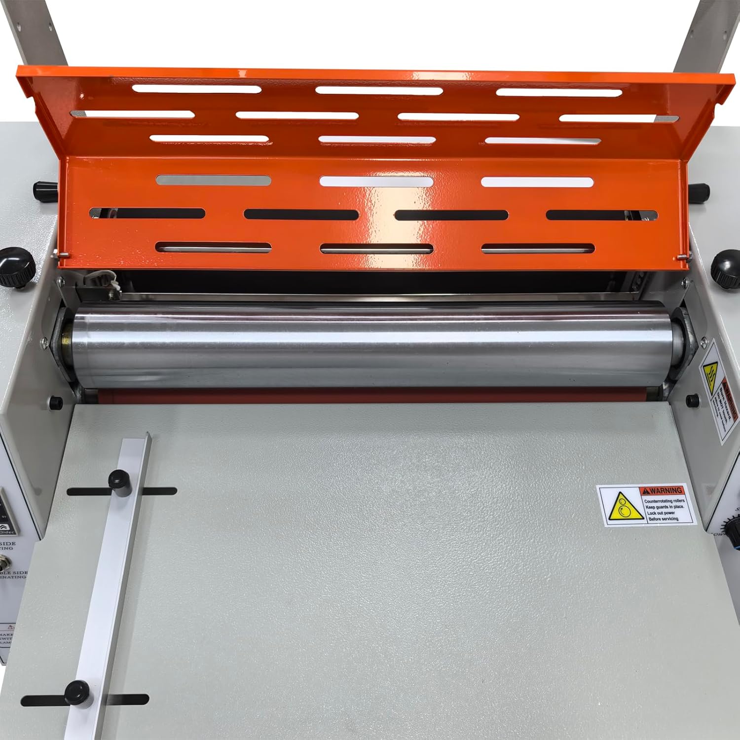 TECHTONGDA 16.5'' Thermal Roll Laminator with Single & Doube Side Laminating 110V Hot Cold Roll Laminator 5m/min Speed, Electric Laminating Machine for School Office