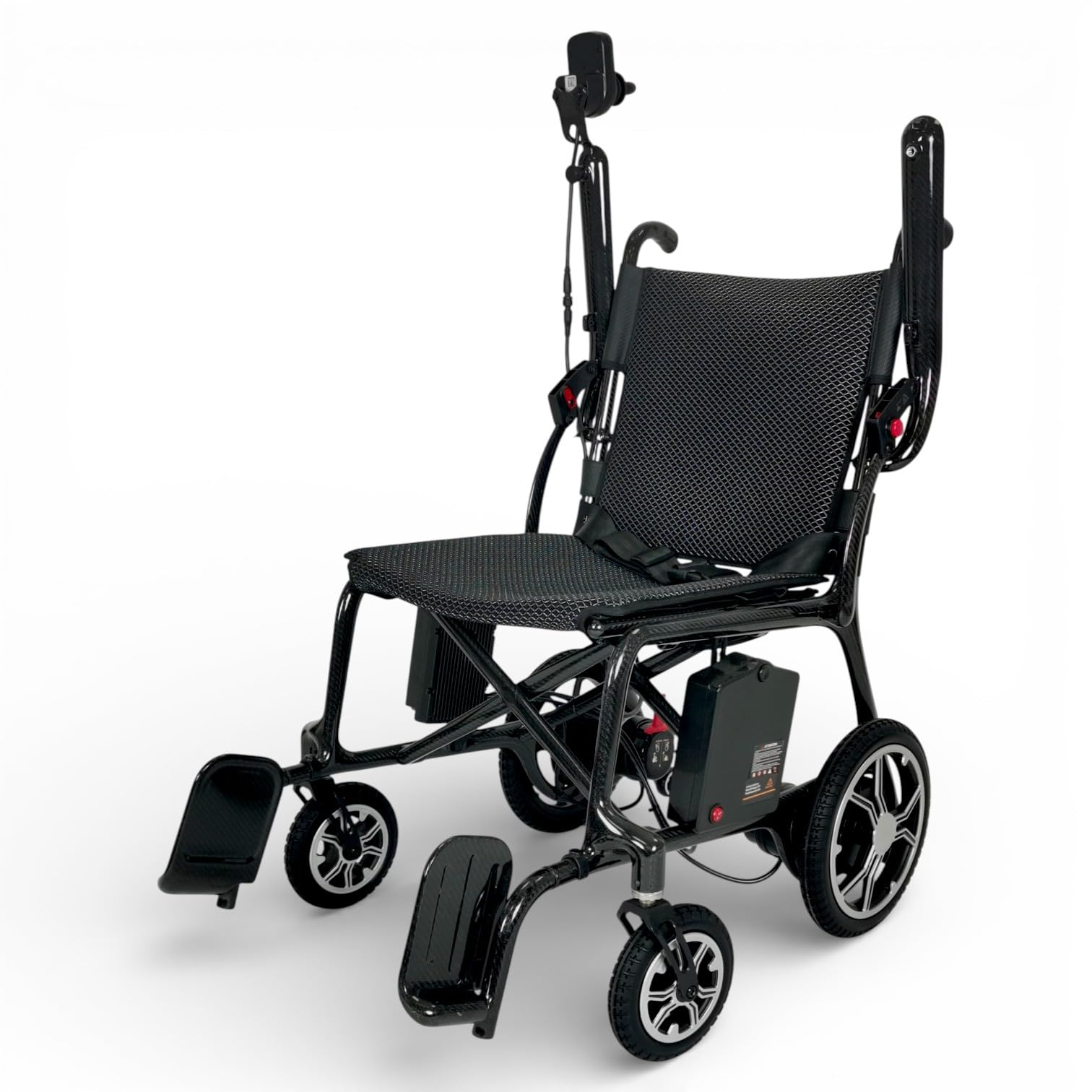 Silla de Ruedas Eléctrica MedicalPro S800 Plegable de fibra de carbono
