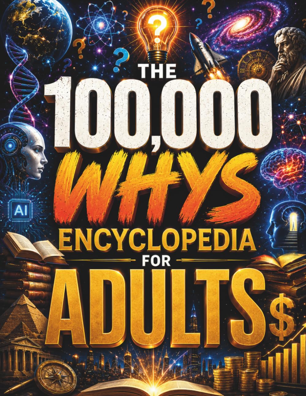 The 100,000 Whys Encyclopedia for Adults: Building the Ultimate Brain Through Big Questions, Amazing Answers, and Fascinating Knowledge