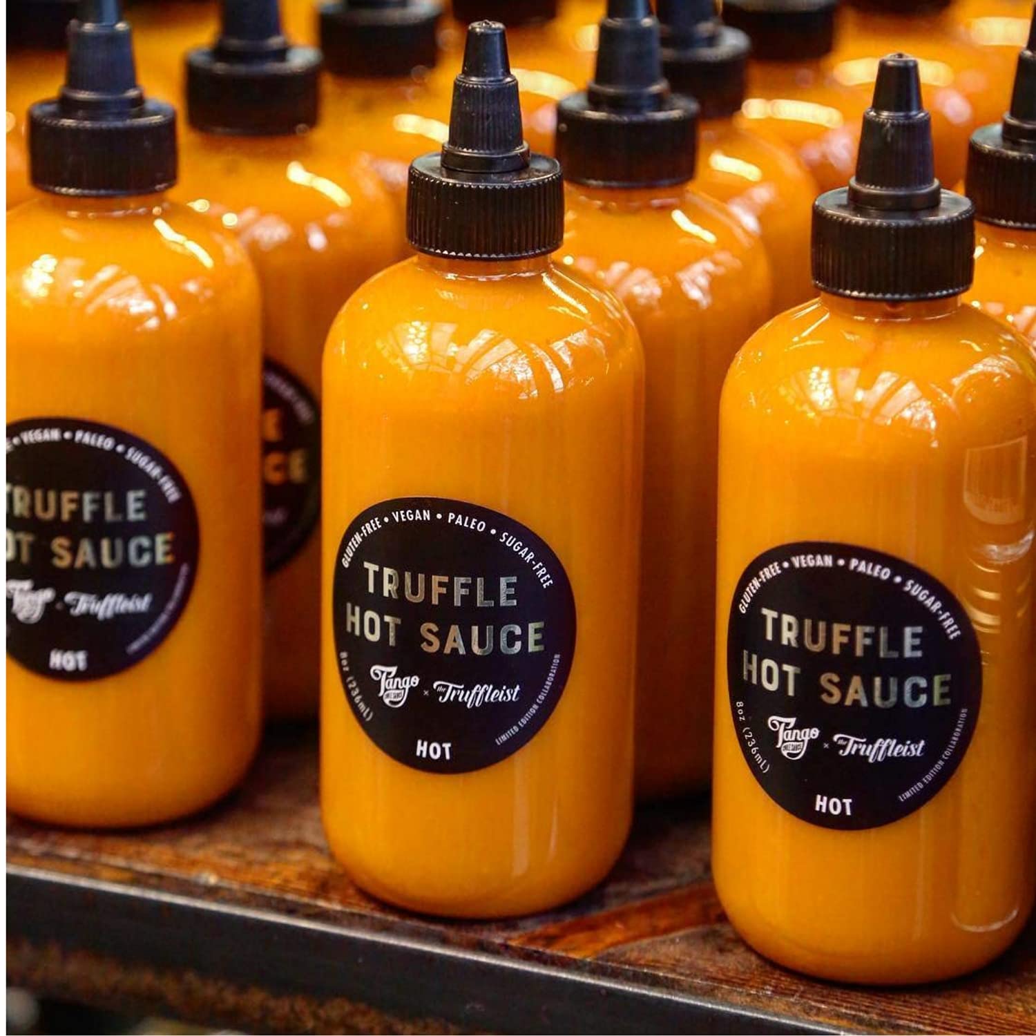 VEGAN GLUTEN FREE Truffle Hot Sauce by Tango Chile Sauce Keto Sugar