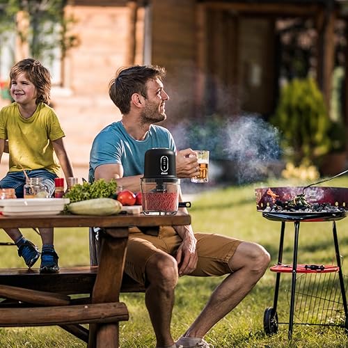 Miniatura 7 de PROCESADOR DE ALIMENTOS INALÁMBRICO CON TARRO DE VIDRIO