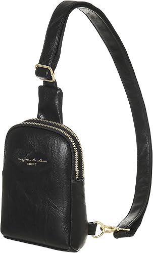 INICAT Pequeñas bolsas cruzadas para mujer, de piel vegana, para teléfono celular, riñoneras para mujeres y hombres