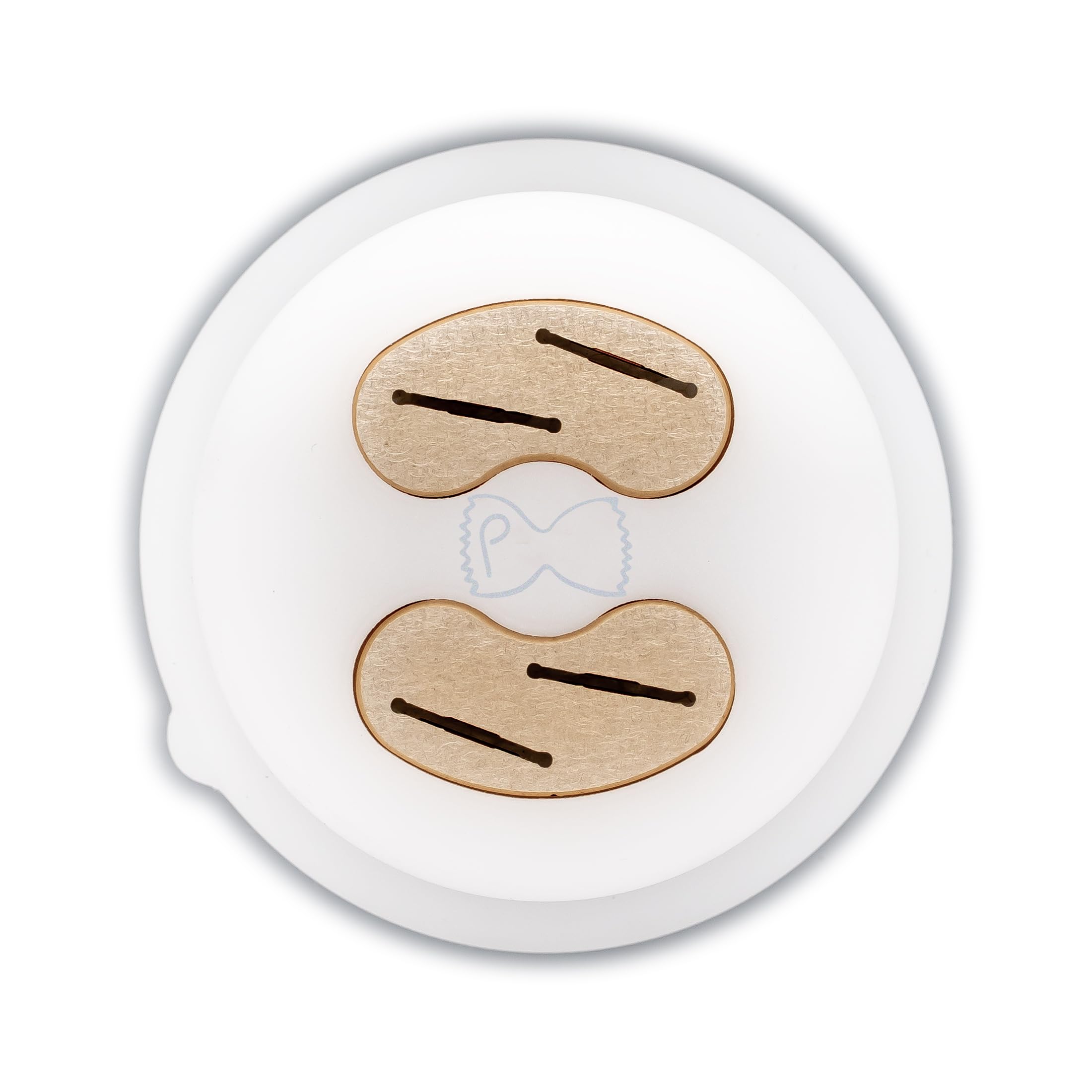 Pastidea - Trafila in bronzo e POM Reginette compatibile con Philips Pasta Maker Avance e Serie 7000