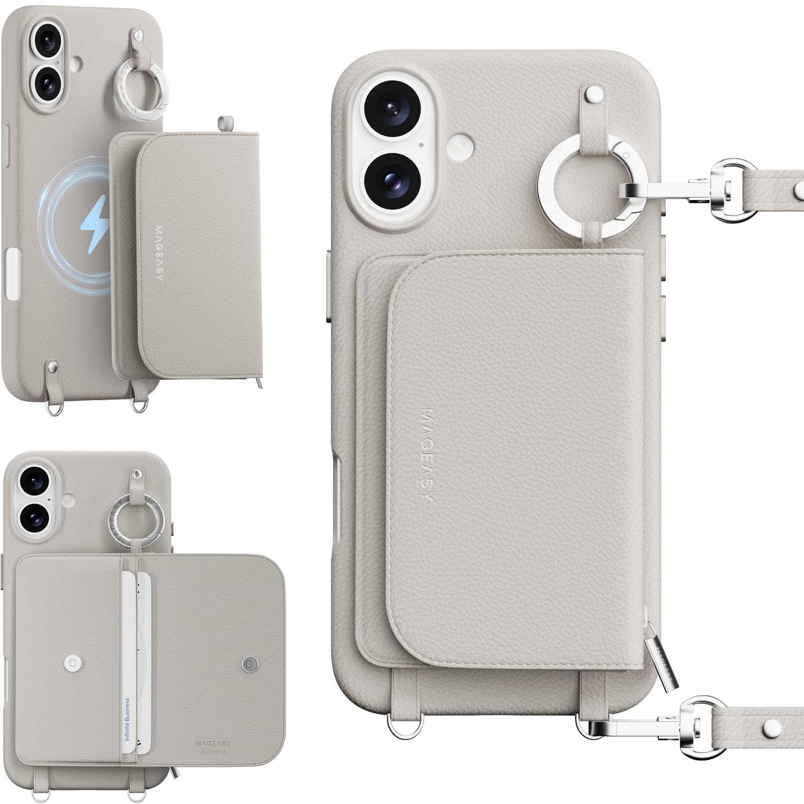 Amazon.com: MAGEASY Case for iPhone 16 Plus 6.7